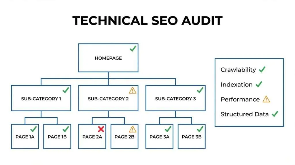 Tech SEO audit process