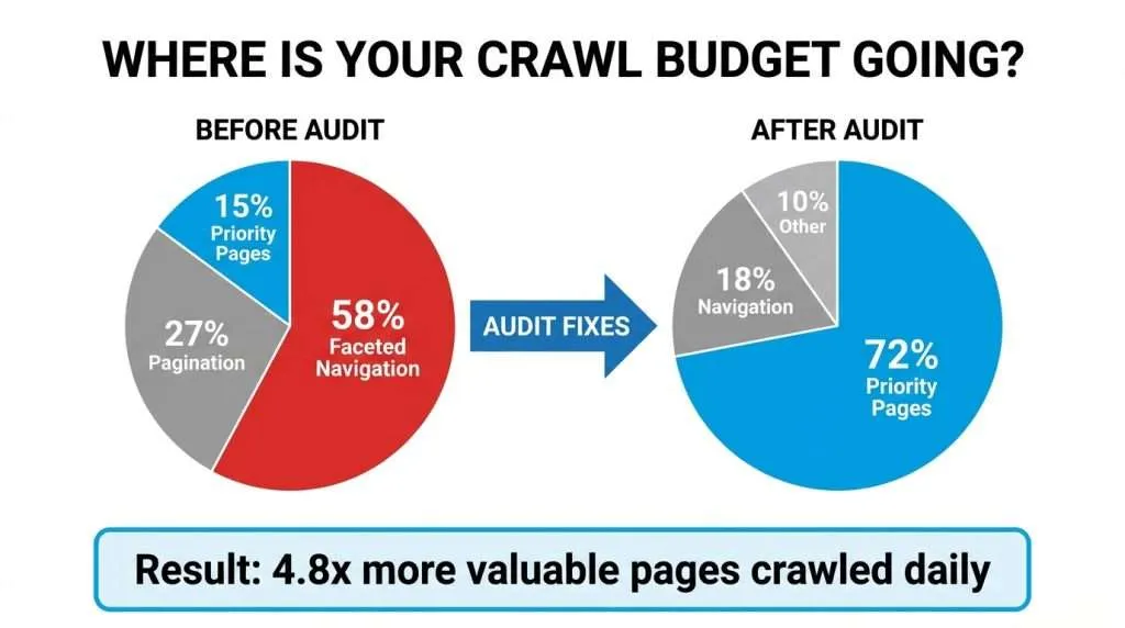 Crawl budget - Types and Purpose of Technical SEO Audits